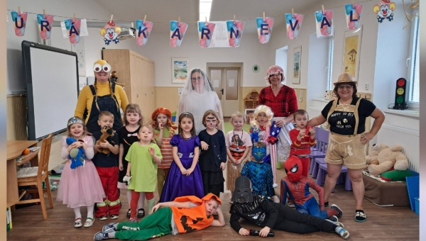 Masopustní karneval v MŠ