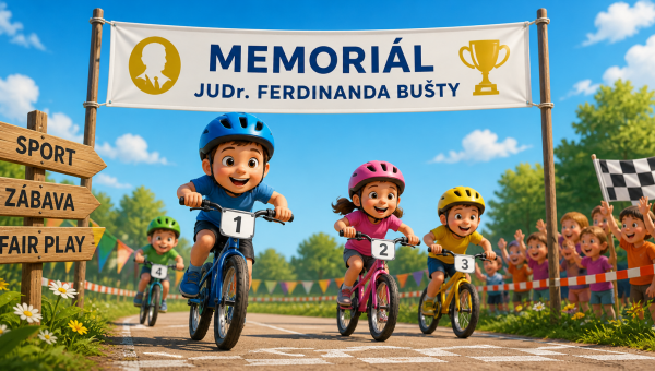 Cyklistický závod - TJ Blesk Klikov Memoriál JUDr. Ferdinanda Bušty
