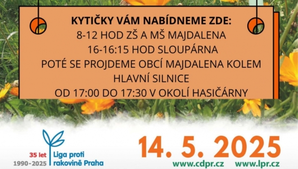 Český den boje proti rakovině v naší škole